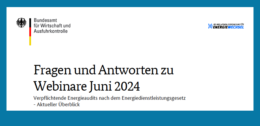 Energieeffizienzgesetz (EnEfG): Was Unternehmen jetzt wissen müssen